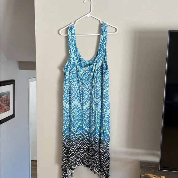 3X Patterned Style & Co Dress - Picture 2 of 4